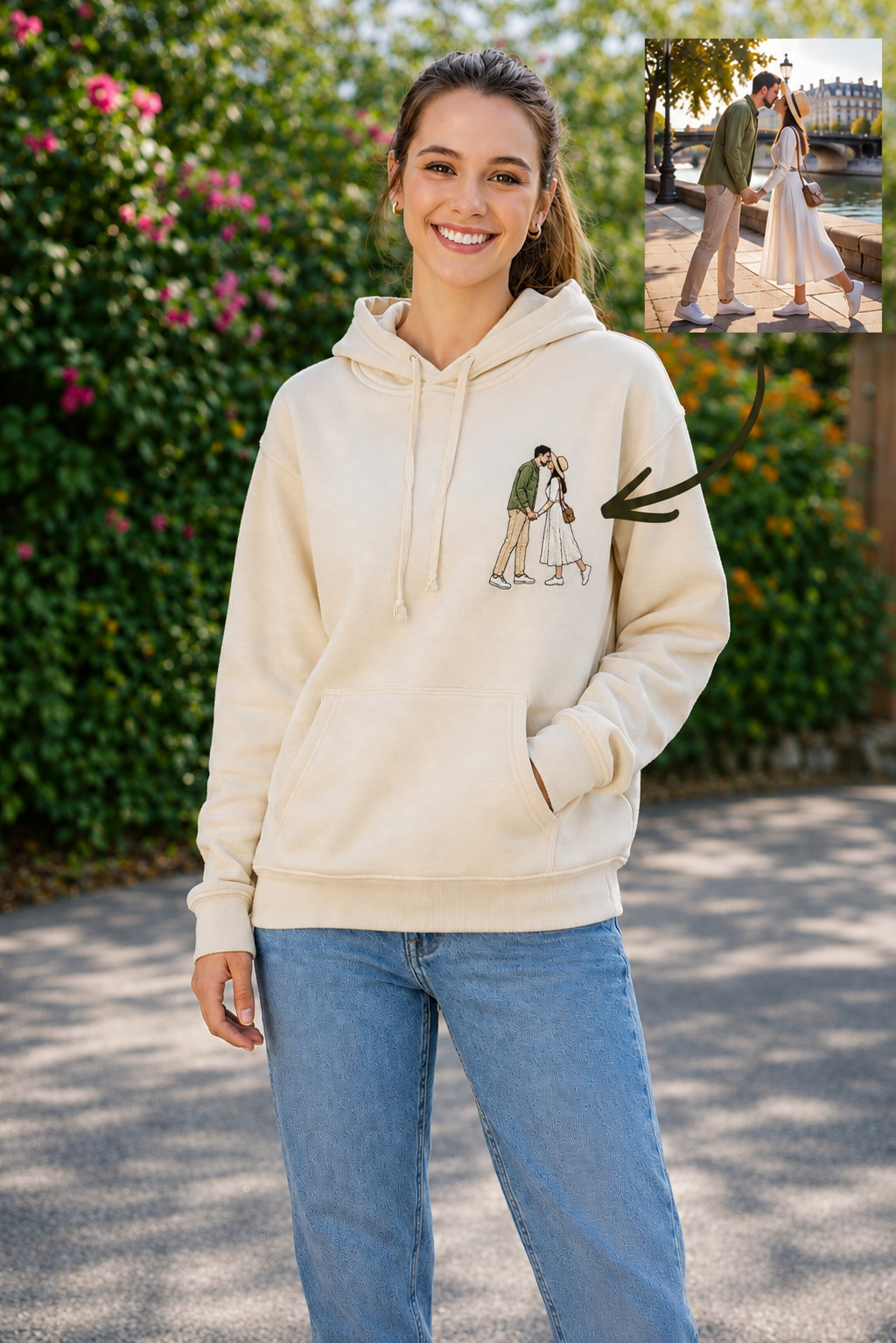 Sudadera personalizada - Tu recuerdo a color