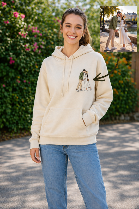Sudadera personalizada - Tu recuerdo a color