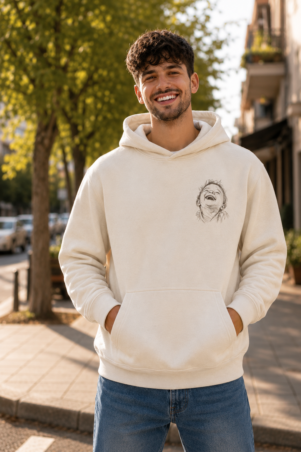 Sudadera personalizada estilo boceto