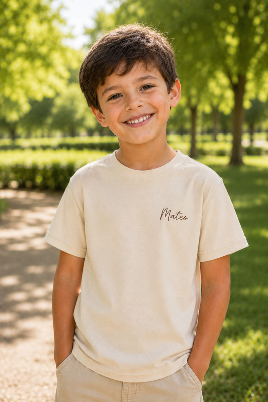 Su Nombre – Camiseta niño personalizada