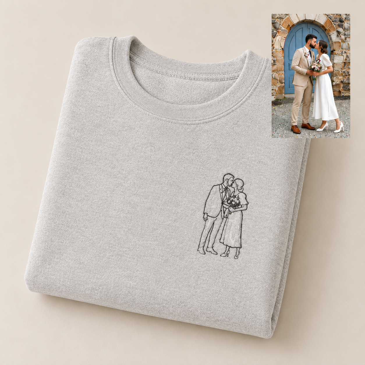 Sudadera personalizada - Siluetas que enamoran