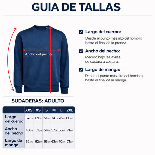 Guía de tallas