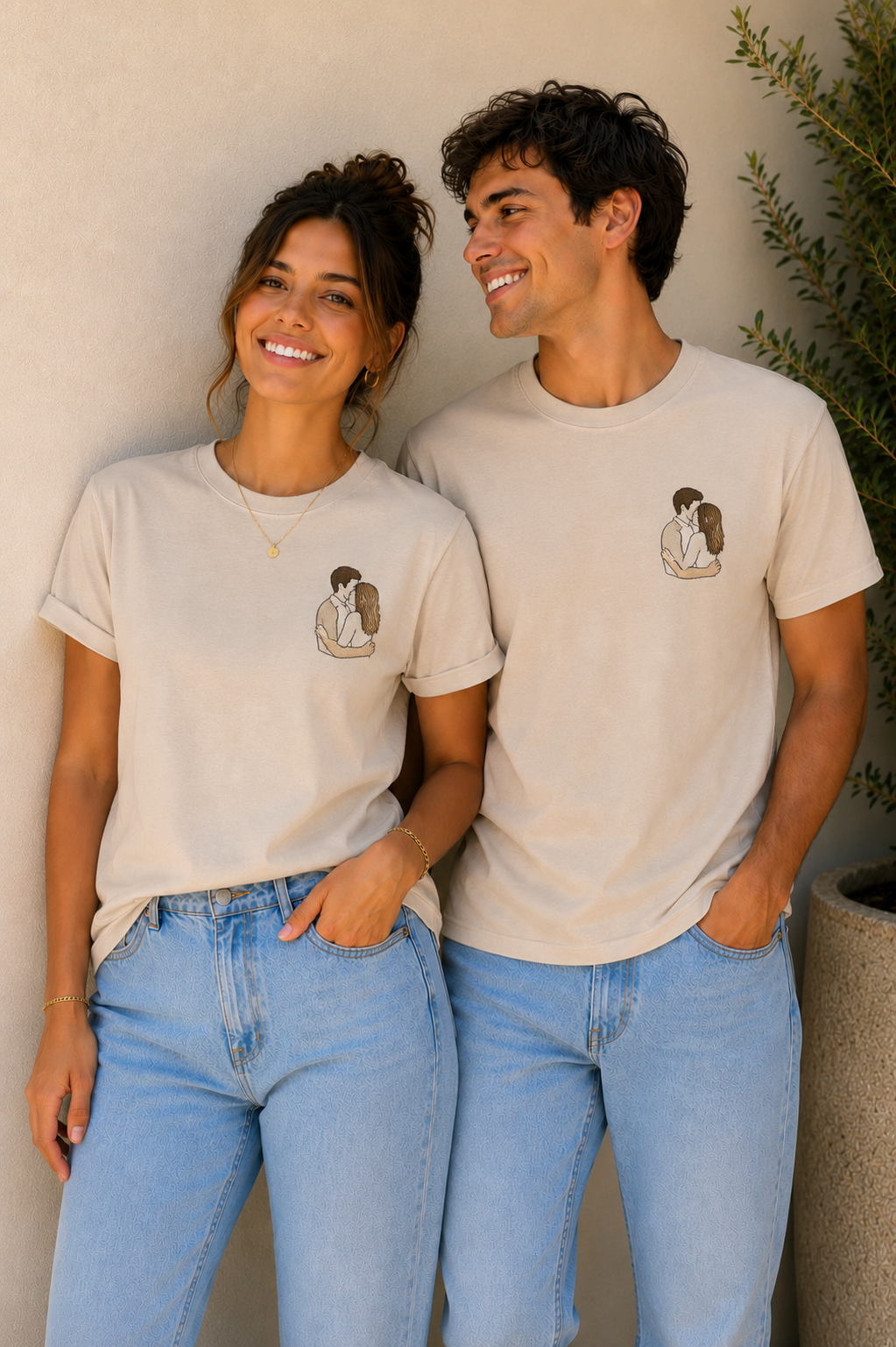 Camiseta personalizada - Dilo con hilo