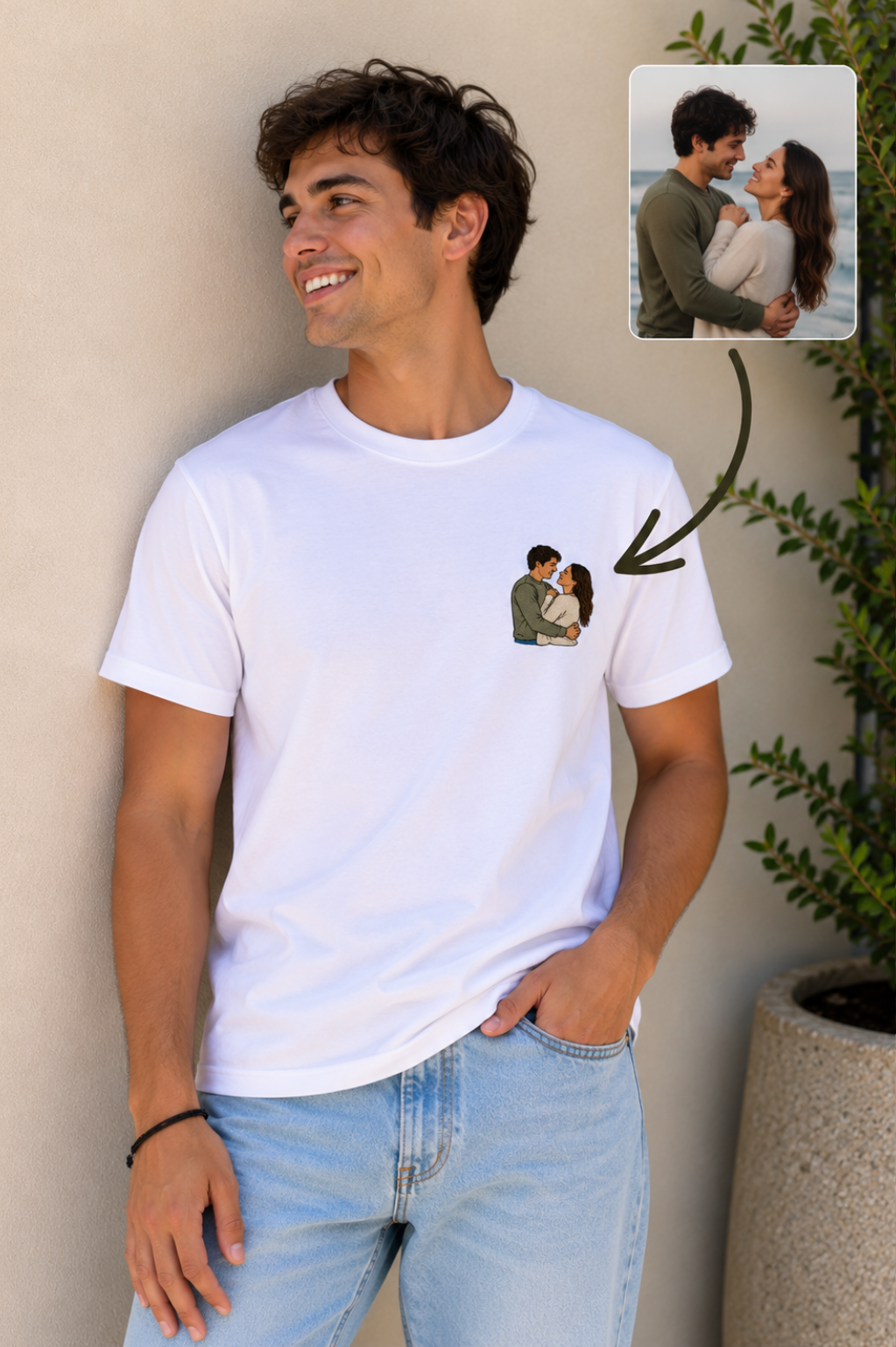 Camiseta personalizada - Tu recuerdo a color